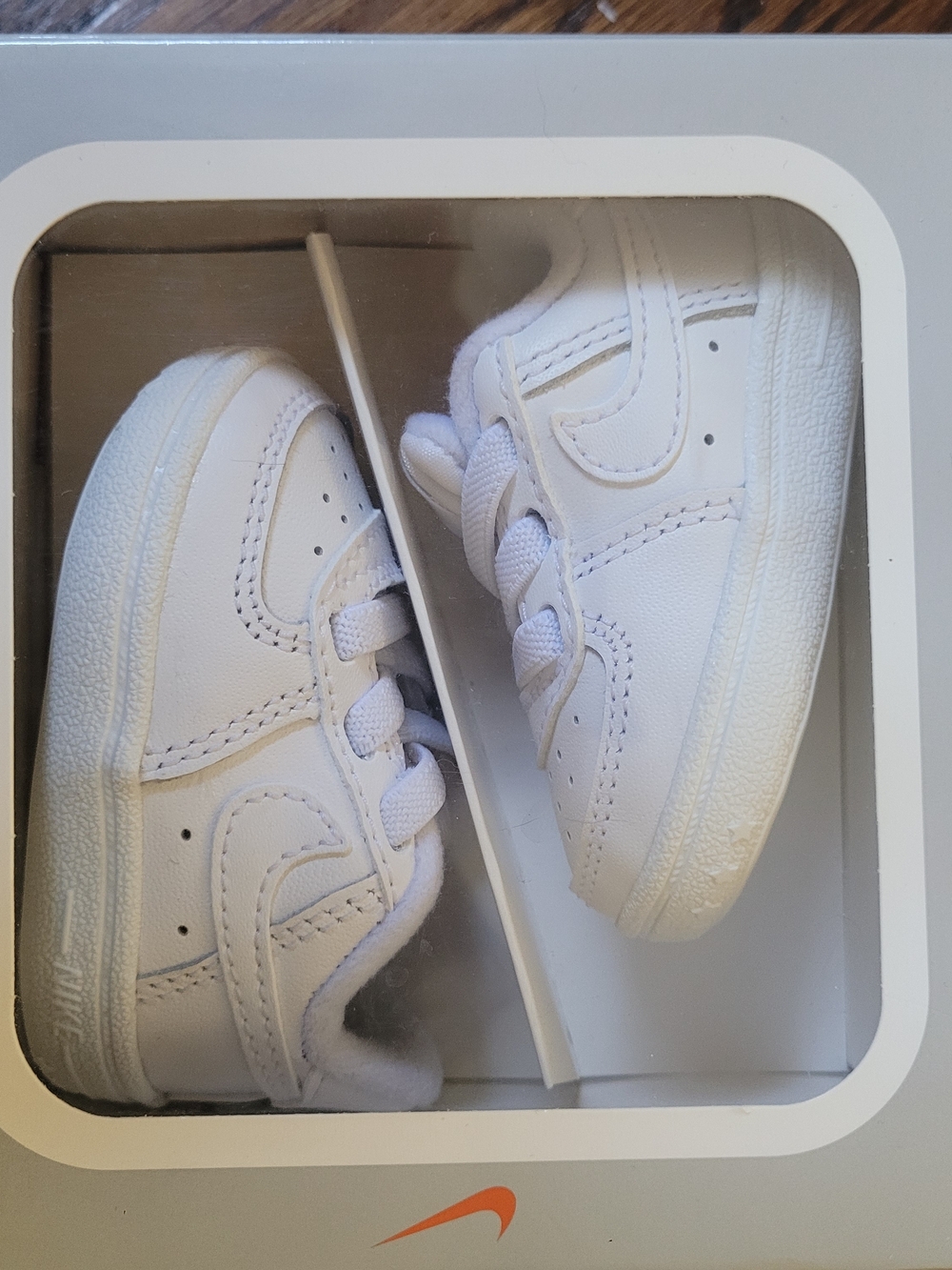 Kids White Athletic Sneakers